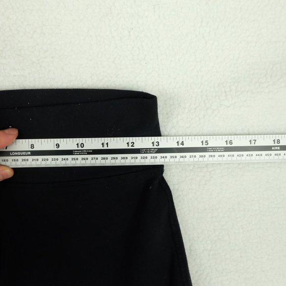 Lululemon Womens Capri Pants 4 Black Yoga Athletic Straight Leg Athleisure - Picture 7 of 11